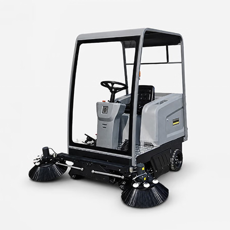 Karcher KM 190/130 R Bp Classic Ride-On Sweeper | 1,900 mm Width, 140L Bin, 25% Grade, Ideal for Outdoor Cleaning