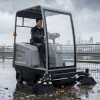 Karcher KM 190/130 R Bp Classic Ride-On Sweeper | 1,900 mm Width, 140L Bin, 25% Grade, Ideal for Outdoor Cleaning