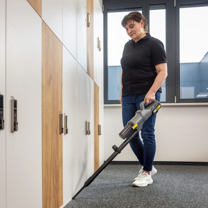 Karcher LVS 1/1 Bp Cordless Vacuum Cleaner | Powerful Suction, Bagless Design, 18 V Battery Platform, Spot Cleaning