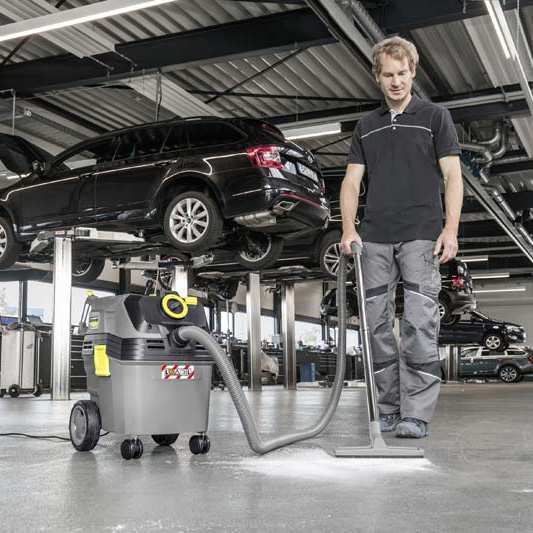 Karcher NT 30/1 Ap L Wet and Dry Vacuum | Powerful Suction, Semi-Auto Filter Cleaning, Compact Professional Cleaner