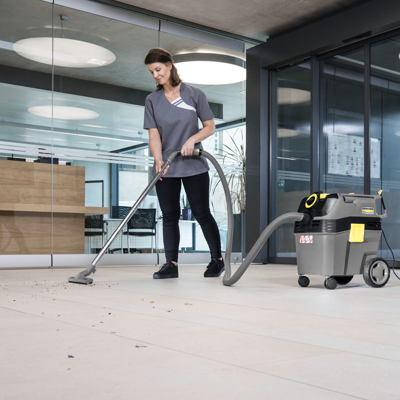 Karcher NT 30/1 Ap L Wet and Dry Vacuum | Powerful Suction, Semi-Auto Filter Cleaning, Compact Professional Cleaner