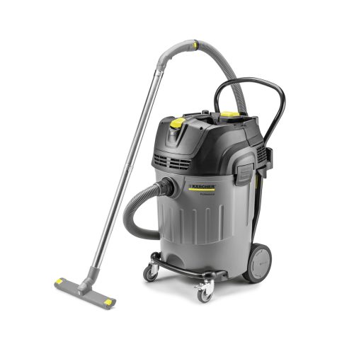 Karcher NT 65/2 Ap Wet and Dry Vacuum Cleaner | Powerful 2-Motor, Semi-Auto Filter Cleaning, Easy Mobility