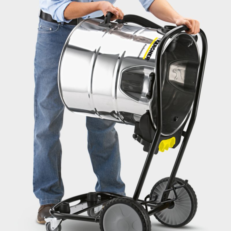 Karcher NT 70/3 Me Tc Wet Dry Vacuum | Up to 3 Motors, Tilting Design, Ideal for Liquids & Coarse Dirt