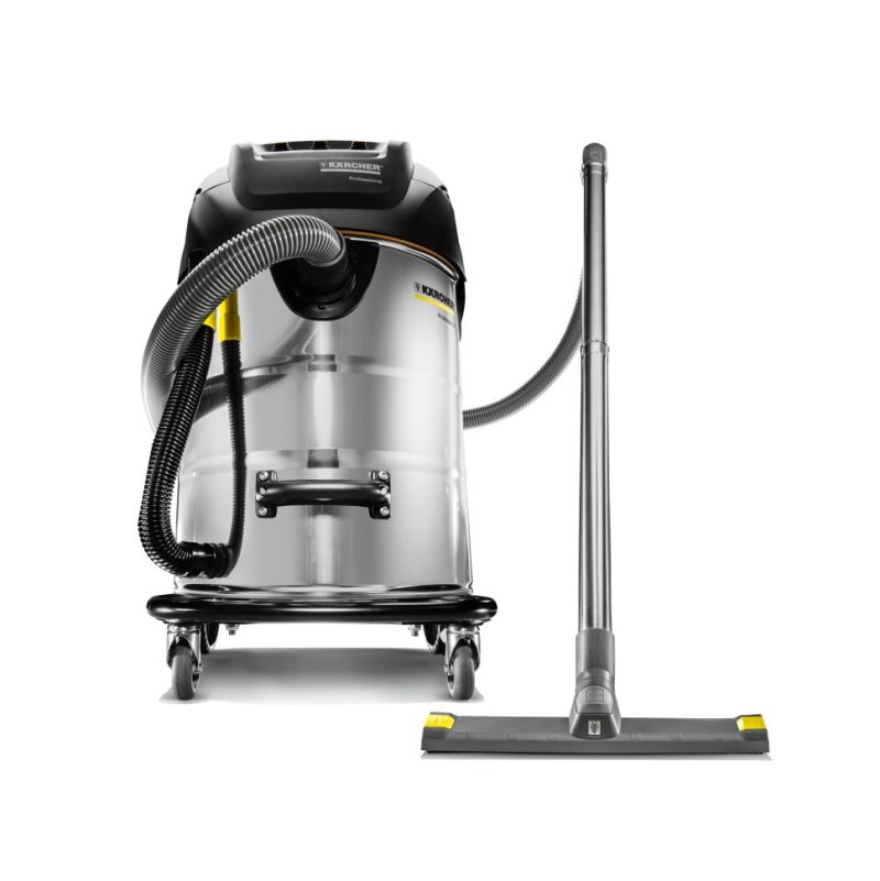 Karcher NT 70/3 Me Tc Wet Dry Vacuum | Up to 3 Motors, Tilting Design, Ideal for Liquids & Coarse Dirt