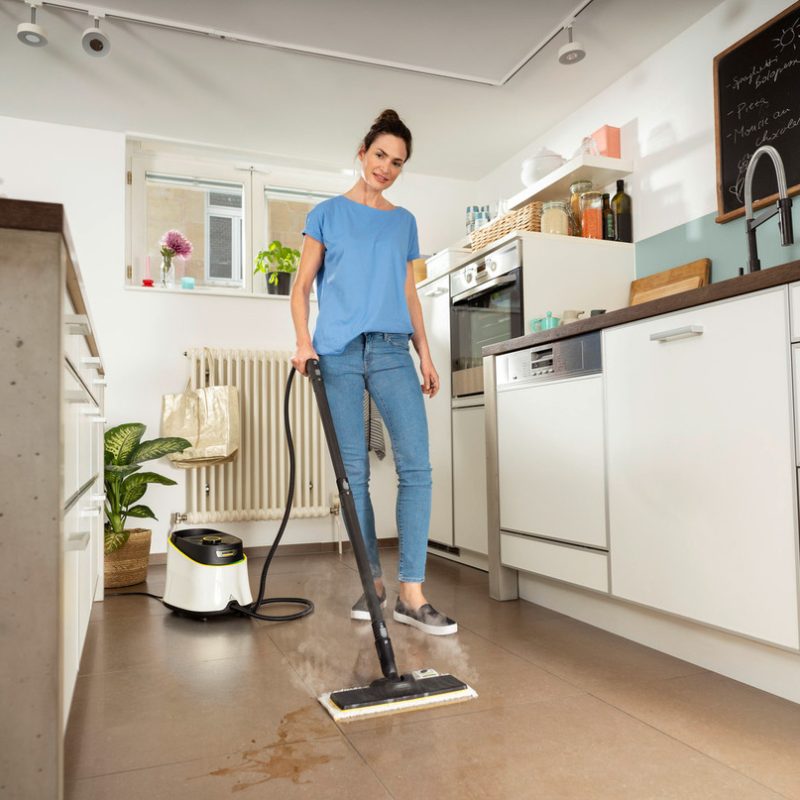 Karcher SC 3 Deluxe Steam Cleaner | 30s Heat-Up, 2-Stage Steam, Hygienic Home Cleaning