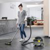 Karcher T 12/1 Dry Vacuum Cleaner | Powerful, Quiet, 6-Way Filter, Foot Switch, Ideal for Offices & Hotels