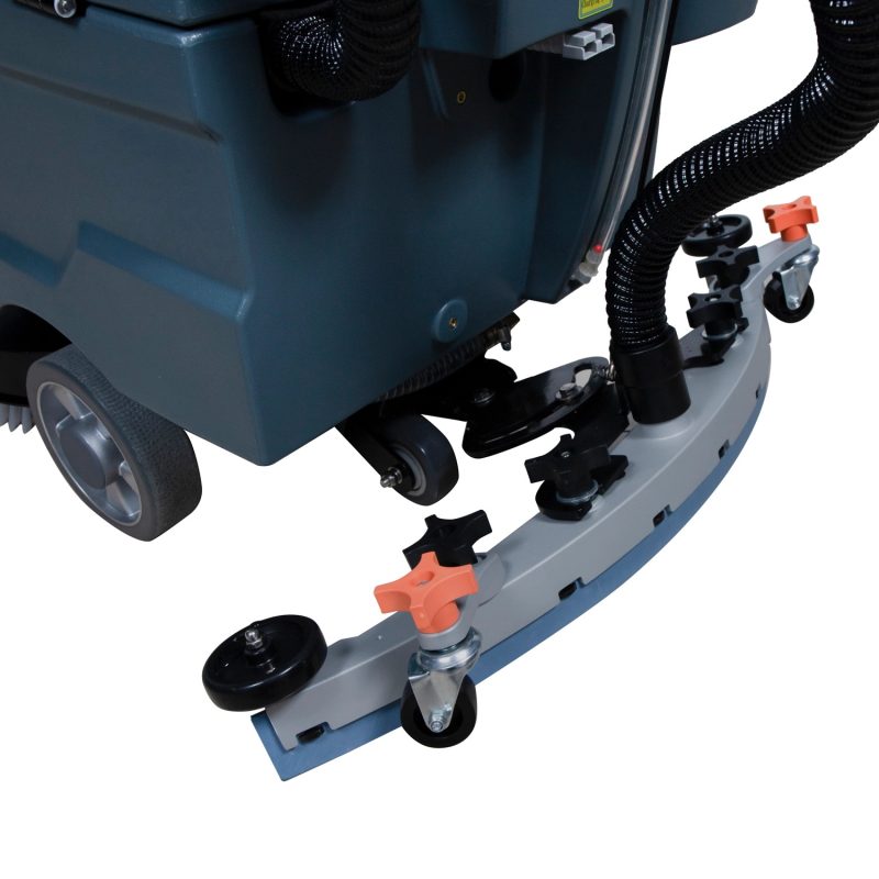 KH-A40 Walk-Behind Floor Scrubber | 550W Brush, 400W Suction, 700mm Squeegee & 4000㎡ Per Charge for Warehouses