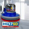 HG 17SD SILENT Single-Disc Machine | Ultra-Quiet 2HP Motor, Heavy-Duty Design & Professional Floor Treatment