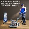 I-4 WOOD 4-Head Planetary Sander | Counter-Rotating Heads, 4 HP Motor & Perfect Finish for Wood, Parquet & Concrete