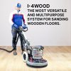 I-4 WOOD 4-Head Planetary Sander | Counter-Rotating Heads, 4 HP Motor & Perfect Finish for Wood, Parquet & Concrete