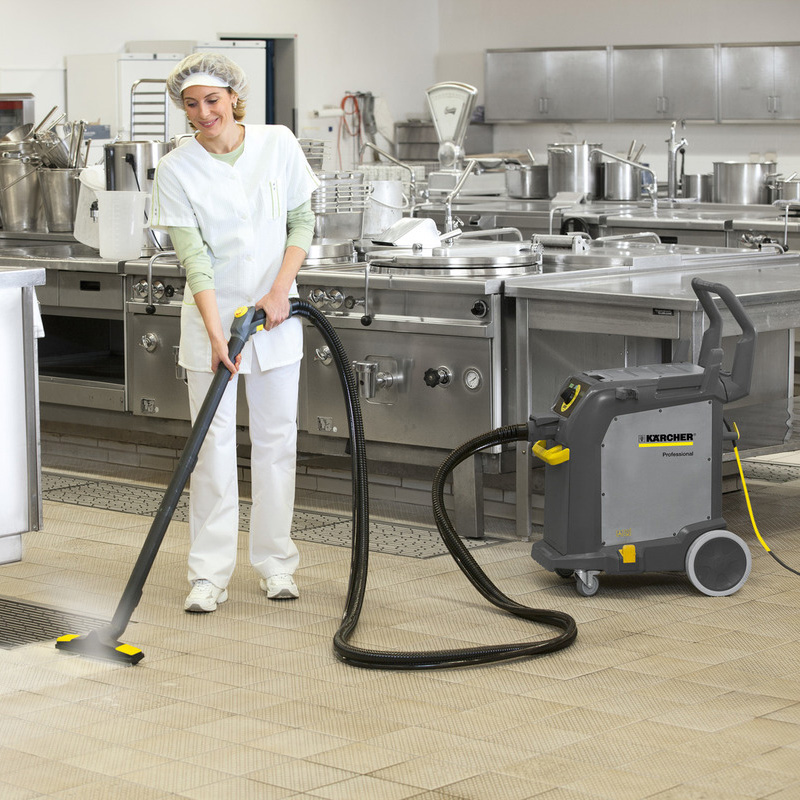 Karcher SGV 8/5 Steam Vacuum Cleaner | 8 Bar Pressure, 70°C Hot Water, 7 Modes & Chemical-Free Deep Cleaning for Professionals