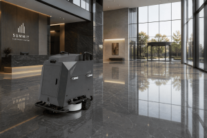 Intelligent Stone Floor Maintenance Robot