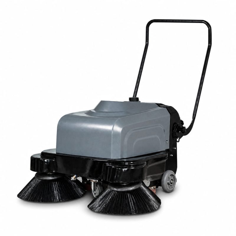 KH-SS1050 Commercial Sweeper Machine | 200W Brush Motor, 50W Vacuum & Waterproof Wiring for Industrial Parks