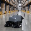 KH-SS1050 Commercial Sweeper Machine | 200W Brush Motor, 50W Vacuum & Waterproof Wiring for Industrial Parks