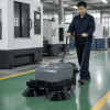 KH-SS1050 Commercial Sweeper Machine | 200W Brush Motor, 50W Vacuum & Waterproof Wiring for Industrial Parks