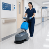 KH-XS15D Walk-Behind Floor Scrubber | 400W Brush, 360W Suction, ECO Mode & 1.5–2h Runtime for Small Spaces