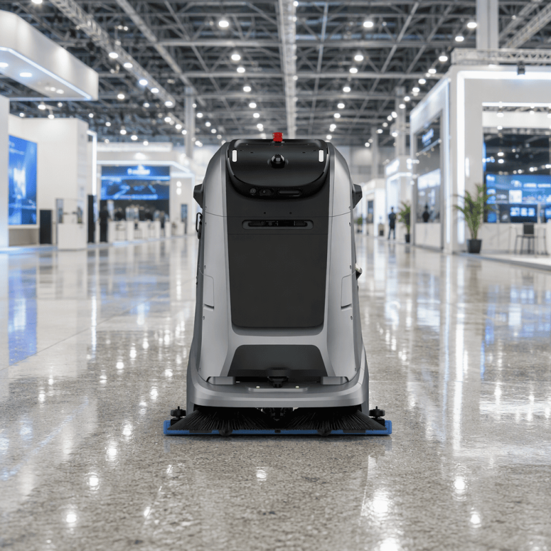 MARVEL Smart Commercial Floor Cleaning Robot | 3-in-1 Sweep, Scrub & Mop for Supermarkets & Airports